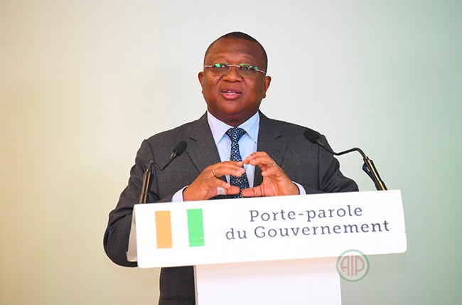 Amadou Coulibaly, porte-parole du gouvernement