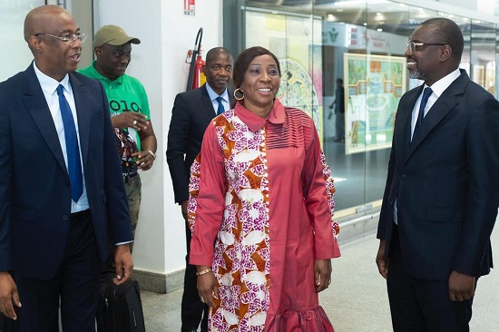 Kandia Camara à son arrivée au Maroc